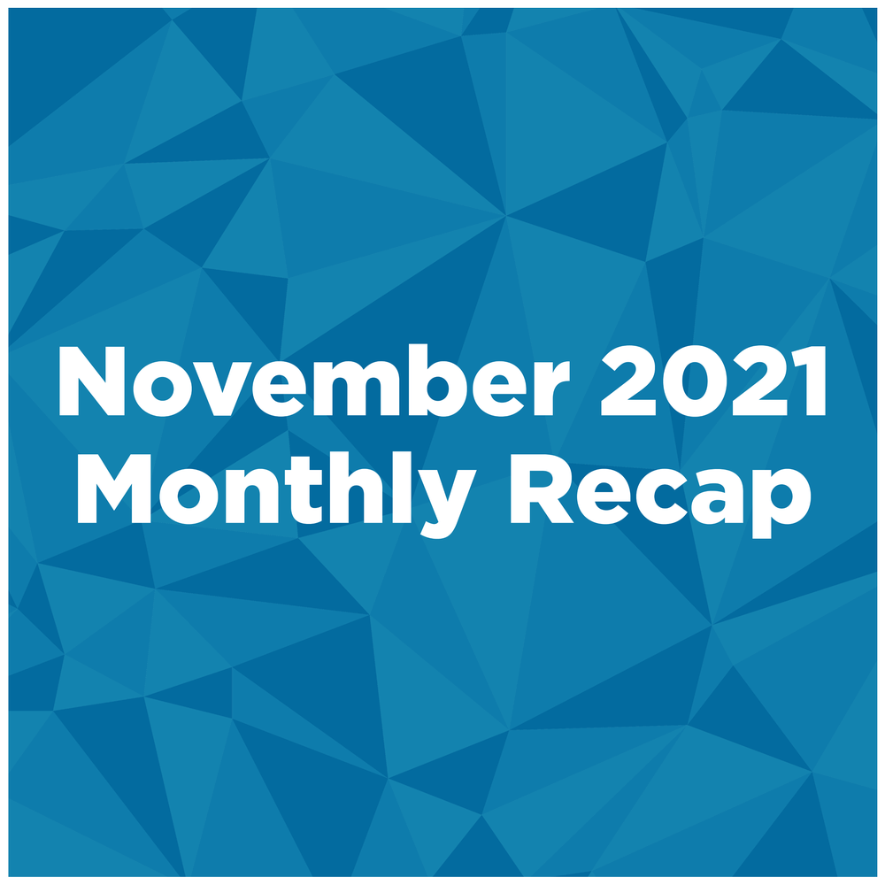 November 2021 Monthly Recap